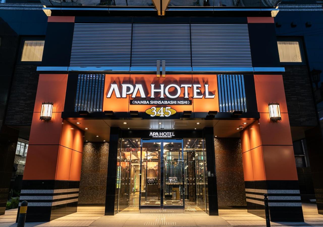 Apa Hotel Namba-Shinsaibashi Nishi Ōsaka Exterior foto